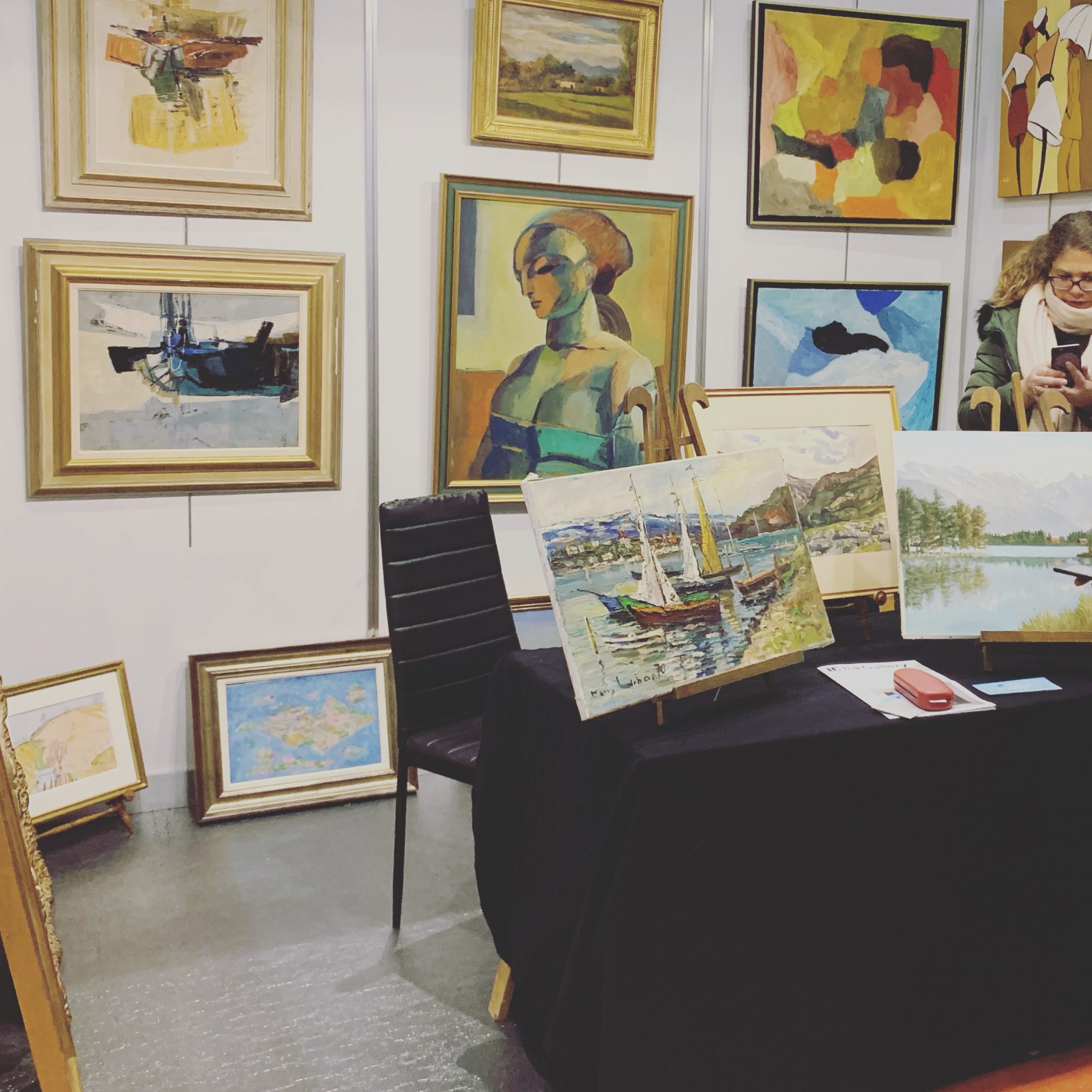 stand automnales palexpo galerie gijsel art moderne geneve