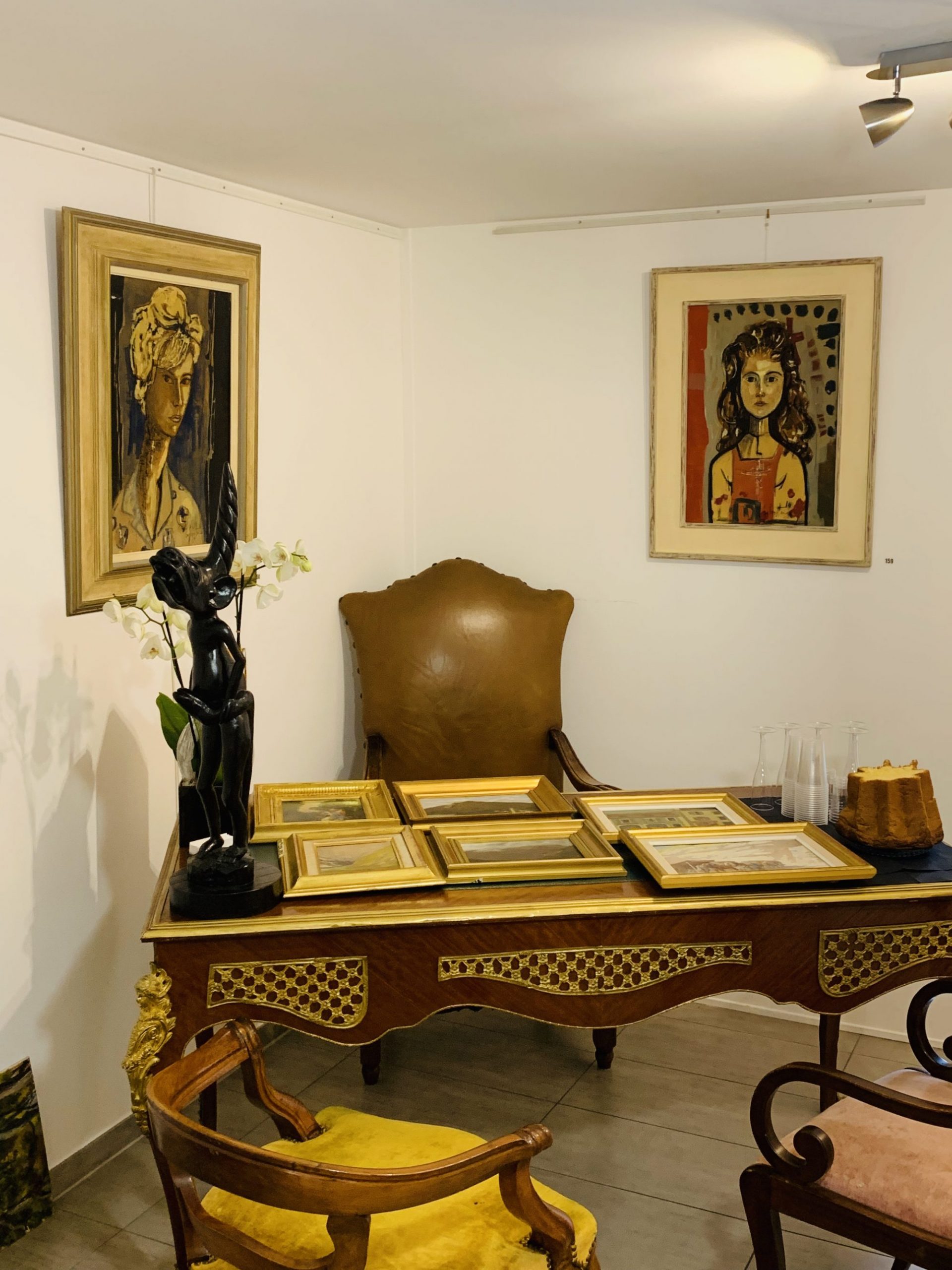 exposition vente silencieuse galerie gijsel