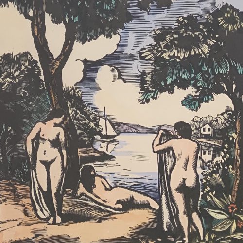 Oeuvre georges François - ecole Genevoise - galerie Gijsel